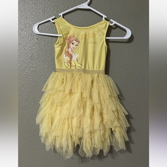 Disney Princess Belle Yellow Costume Dress - Picture 3 of 4
